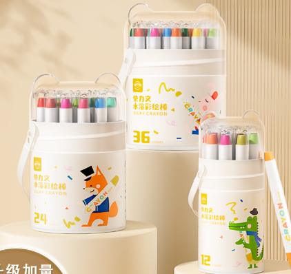 Silky crayons 24 unidades en estuche - VV